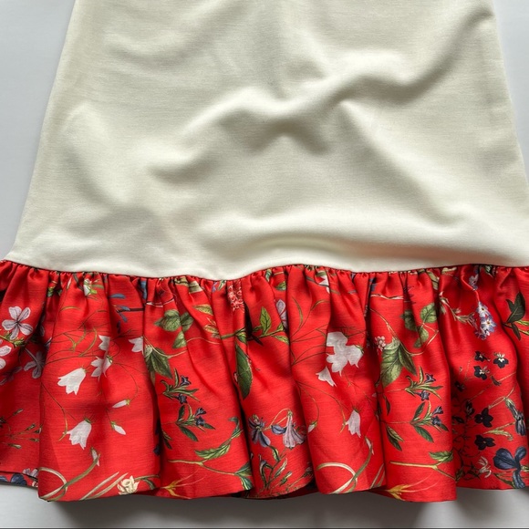 Alexis Estelle Off-the-Shoulder Flounce Mini Dress / Size XS / Bell Cuff - Picture 12 of 15